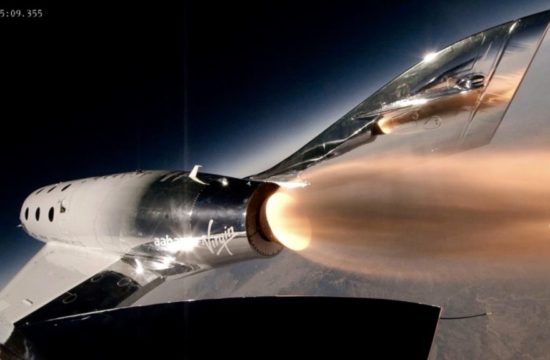 Virgin Galactic Conducts Third Supersonic Test flight