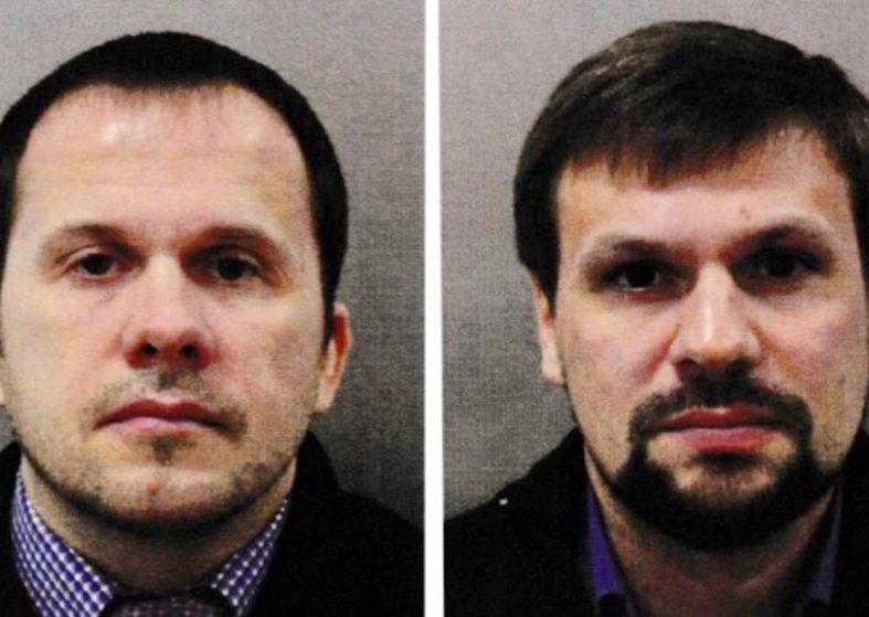 Theresa May Names Novichok Suspects – two Russian nationals accused Theresa May Names Novichok Suspects
