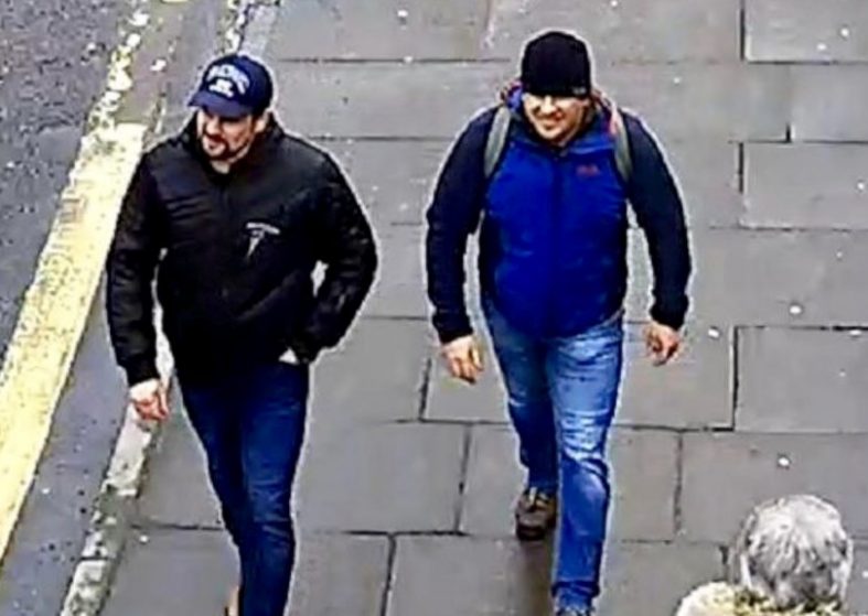 Novichok Attack The Suspects – connected with Russian Intelligence Novichok Attack The Suspects