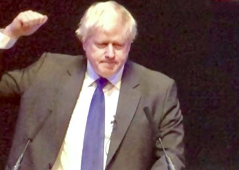 Boris Johnson Calls On Theresa May To Chuck Chequers – won standing ovation Boris Johnson Calls On Theresa May To Chuck Chequers