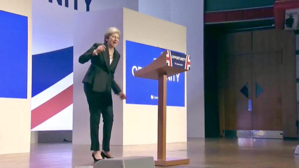 PM danced onto the stage