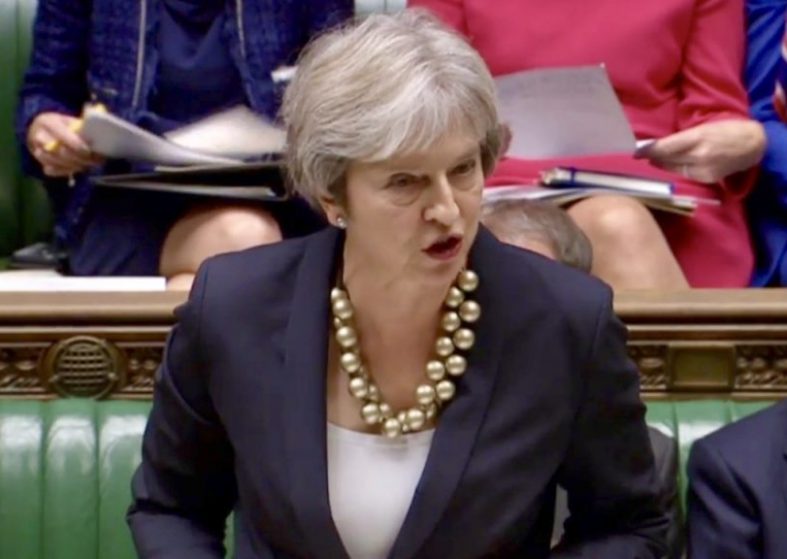 Theresa May Reports To Commons on Brexit – WATCH AGAIN – 95% complete Brexit update