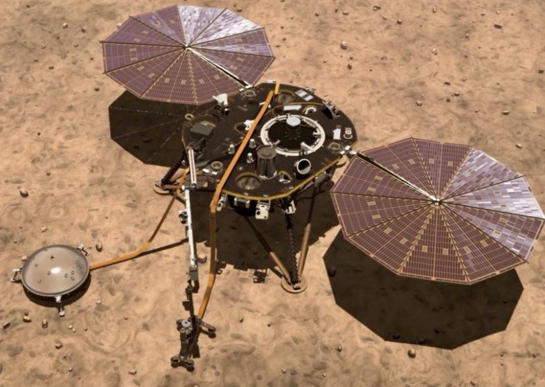Space Claw on NASA’s Insight Mars – will drop science packages onto red planet Space Claw on NASA's Insight Mars