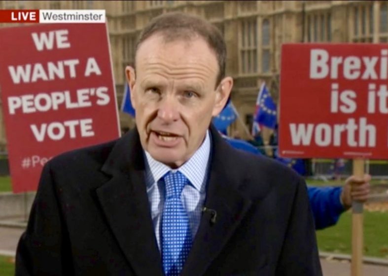 Demo Photo Bombs Live BBC Broadcast – getting a message across Demo Photo Bombs Live BBC Broadcast
