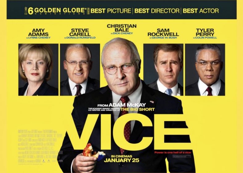 Vice Trailer – 25 January – Christian Bale best actor – Golden Globes Vice Trailer