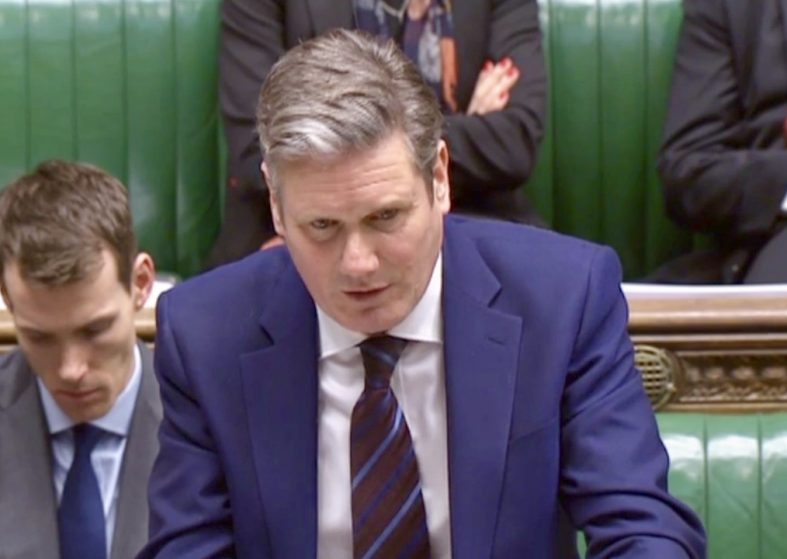 Brexit Withdrawal Agreement Debate – Plan B – Bercow row Sir Keir Starmer - Shadow Brexit Secretary
