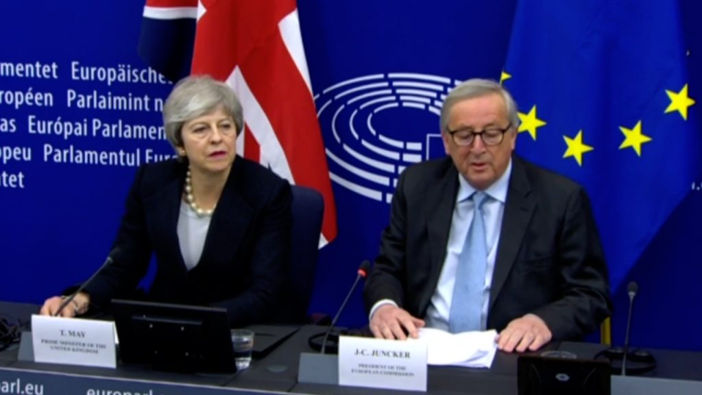 Press Conference EU and Theresa May