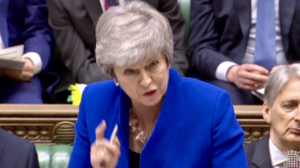 Theresa May PMQs 10 April