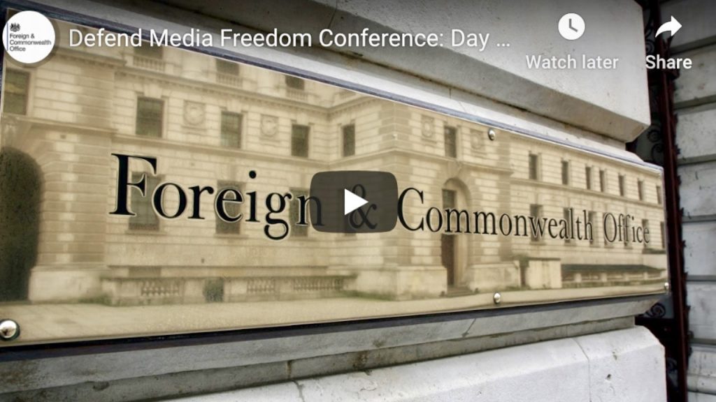 Defend Media Freedom Conference Day 2