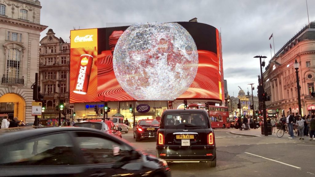 Piccadilly Goes Moon Walking