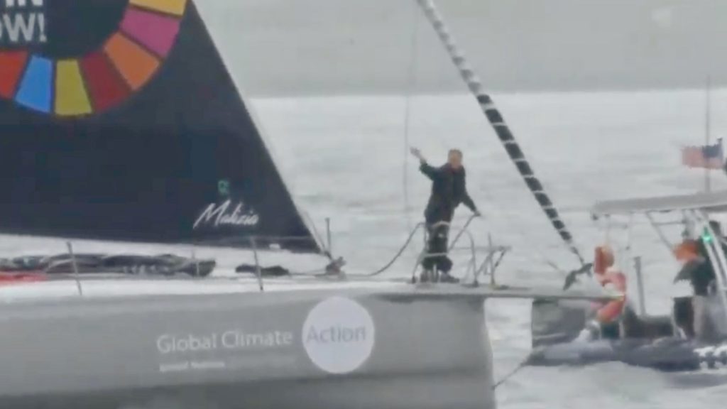 LIVE Greta Thunberg Arrives New York
