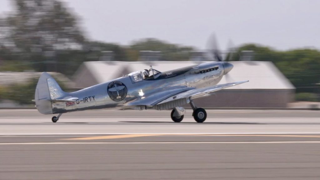 Silver Spitfire On Record Breaking World Trip