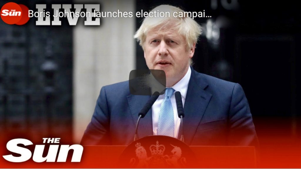 LIVE: Boris Johnson Launches Election Campaign