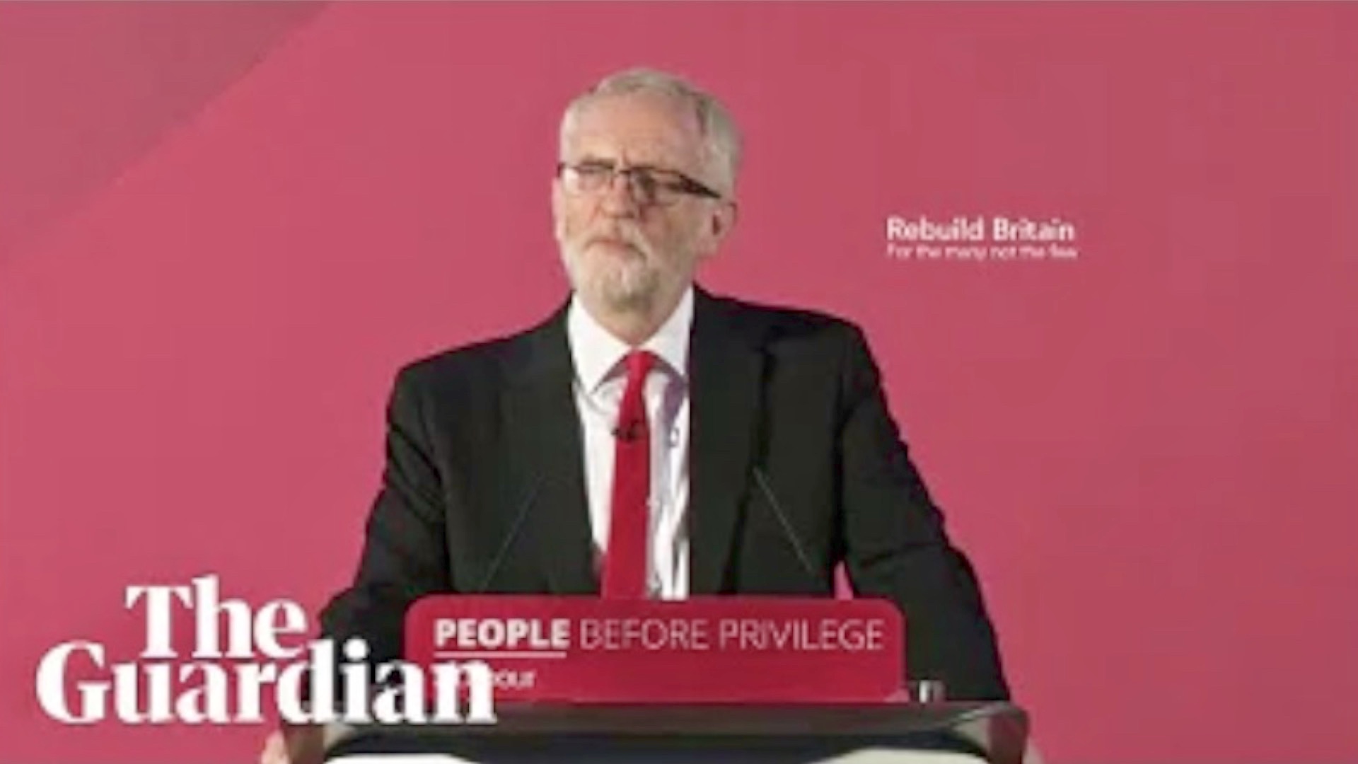 Jeremy Corbyn Speaks of Labour's Plans - LIVE