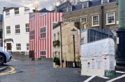 Striped House Demolished