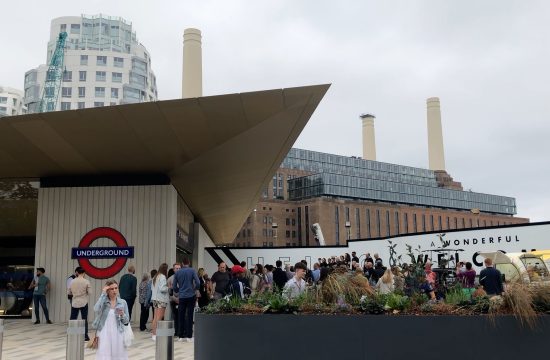 Street Party for new Battersea Power Station Tube stop