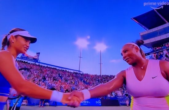 Serena Williams thrashed by Emma Raducanu