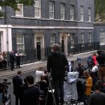 media at Downing Street