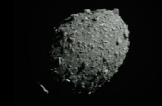 DARTs Impact with Asteroid Dimorphos