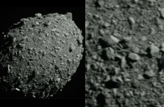 DARTs Impact with Asteroid Dimorphos