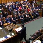 PMQs chamber of MPs