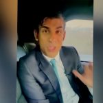 Rishi Sunak fined for not wearing seatbelt