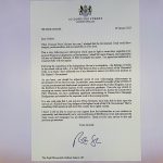 PM's letter to Zahawi