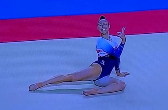 GBs Gymnast Jessica Gadirova wins third gold medal