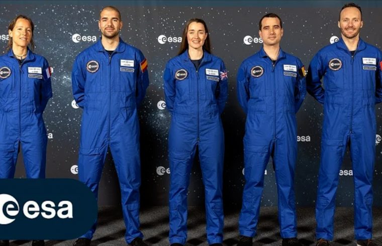 ESAs Astronaut Class of 2022 first news conference