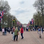 Coronation Community and camping on The Mall