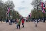 Coronation Community and camping on The Mall