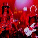 Slash and Duff - guitar - base