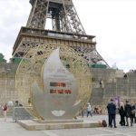 countdown clock on River Seine