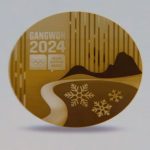 Gold medal designed for Winter Youth Olympics 2024