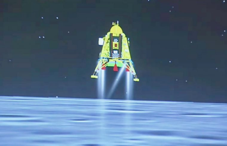 India is now on the moon Chandrayaan-3 Mission Soft-landing