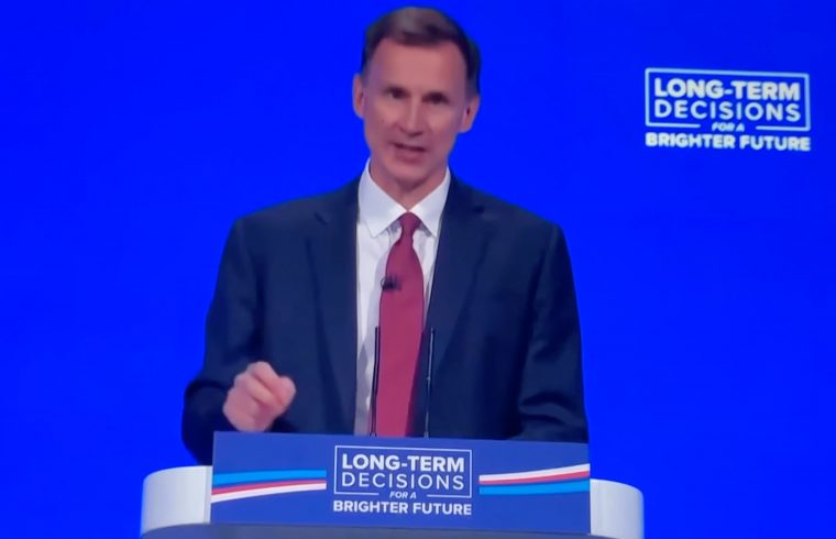 Jeremy Hunt - not time for tax cuts