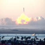 SpaceX Launches Second Starship flight test