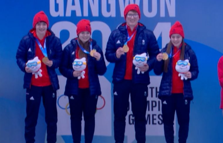 Gold for GB in mixed curling at Gangwon 2024