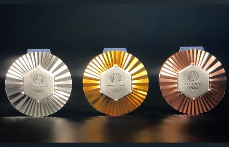 LVMH Paris 2024 unveil medals for Olympic and Paralympics