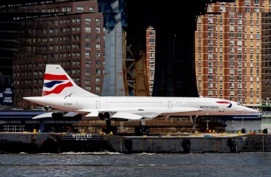 Restored Concorde returns to New York's Intrepid Museum