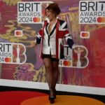 wearing the flag at the Brits- previous years
