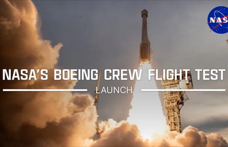 NASA's Boeing Starliner crew flight test launch