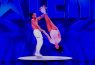 Aerial Roller Skate Duo score Simon Cowell's Golden Buzzer