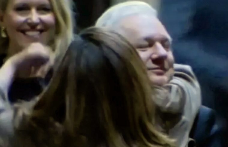 Julian Assange back home in Australia