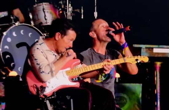 Coldplay historic Glastonbury show included Michael J Fox