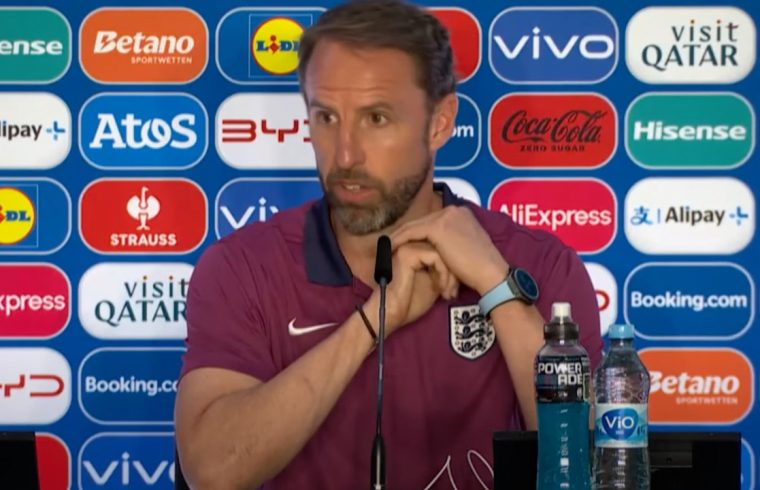 Southgate speaks to media ahead of Slovenia clash