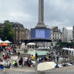 Trafalgar Square fills with Chessboards