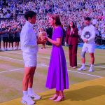 Kate at Wimbledon for official presentation