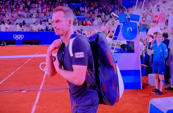 Andy Murray's tennis career over at Paris 2024