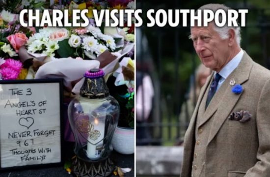 Charles visits Southport